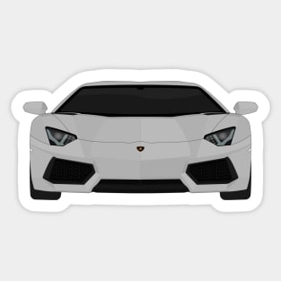 AVENTADOR GREY Sticker